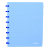Skrivbok A5 linjerad | blå | 72 ark | Atoma Trendy