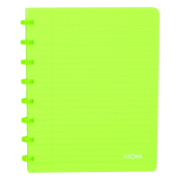 Atoma Skrivbok A5 linjerad | grön | 72 ark | Atoma Trendy 4135603 405221