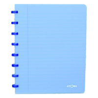 Atoma Skrivbok A5 rutat | blå | 72 ark | 5 x 5mm | Atoma Trendy 4135702 405225