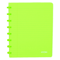 Atoma Skrivbok A5 rutat | grön | 72 ark | 5 x 5mm | Atoma Trendy 4135703 405226