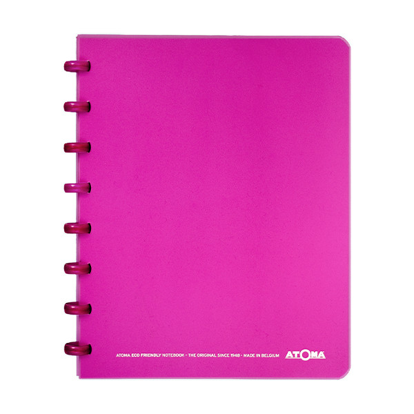 Skrivbok A5 rutat | lila | 72 ark | 5 x 5mm | Atoma Trendy 405228 - 1