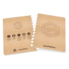 Skrivbok A4 linjerad | brun | 72 ark | Aurora Adoc Bio 330035 - 1