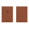 Skrivbok A4 rutat | brun | 72 ark | Aurora Adoc Business 330032 - 1