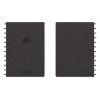 Skrivbok A4 rutat | svart | 72 ark | Aurora Adoc Business 330031 - 1