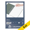 Skrivbok påfyllning för A4  | linjerad | 72 ark | Aurora Adoc | 6st 330114 - 1