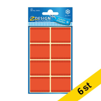 ​​​​​​​​​​​​​​Frysetiketter 28 x 36mm | röd | Avery 59372 | 40st x6 212945