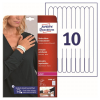 Avery ​​​​​​​Armband |  265 x 18mm | vit | Avery L4000-10 | 100st L4000-10 212818