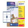 ​​​​​​​Fraktetiketter | 99,1 x 67,7mm | Avery L7165-100 | 800st