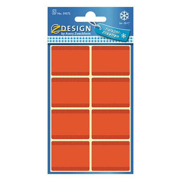 ​​​​​​​Frysetiketter 28 x 36mm | röd | Avery 59372 | 40st 212653 - 1