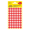 Avery ​​​​​​​Markeringspunkter | 12mm | röd | Avery 3141​​​​​​​​​​​​​​ | 270st 3141 212342