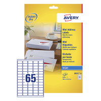 Avery Adressetiketter | 38,1 x 21,2mm | Avery J8651-10 | 650st J8651-10 212258