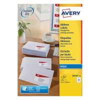 Avery Adressetiketter | 63,5 x 33,9mm | Avery J8159-10 | 240st J8159-10 212268