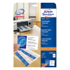 Avery C32010-25 Visitkort 85 x 54mm vit satin (250st) C32010-25 212780