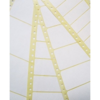 Avery Dataetiketter | 102 x 36,1mm | 1 etikett per kolumn | Avery T3014-500 | 4.000st T3014-500 212410