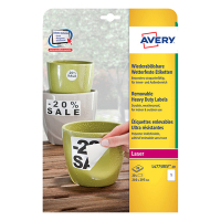 Avery Etiketter | 210 x 297mm | Avery L4775REV-20 | 20st L4775REV-20 212730
