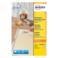 Avery Etiketter | 35,6 x 16,9mm | vit | Avery L4732-25 | 2.000st L4732REV-25 212578