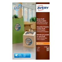 Avery Etiketter | 60mm | brun | Avery L7106-20 | 240st L7106-20 212610