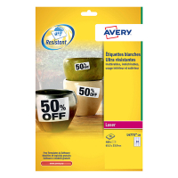Avery Etiketter | 63,5 x 33,9mm | Avery L4773-20 | 480st L4773-20 212422