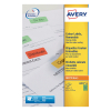 Etiketter | 63,5 x 33,9mm | grön | Avery L6033-20 | 480st 212755 - 1