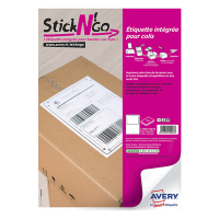 Avery Etiketter integrerade | 120 x 164mm | Avery L7980-100 | 100st L7980-100 212736