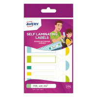 Avery Etiketter laminerade | blandade färger/storlekar | Avery APBAS24 | 24st APBAS24 212802