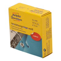 Avery Förstärkningsringar | 13mm | Avery 3508 | vit | 500st 3508 212456