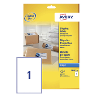 Avery Fraktetiketter | 199,6 x 289,1mm | Avery J8167-10 | 10st J8167-10 212628