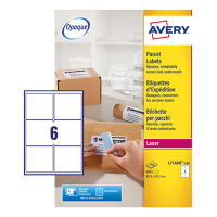 Avery Fraktetiketter | 99,1 x 93,1mm | ​​​​​​​Avery L7166B-100 | 600st L7166B-100 212808