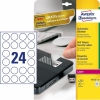 Avery L6112-20 Plomberingsetiketter Ø 40mm (480st)