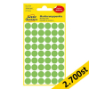 Markeringspunkter Ø12mm ljusgrön | Avery 3149 | 2.700st 212940 - 1