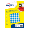 Markeringspunkter Ø15mm blå | Avery PET15B | 960st 212714 - 1