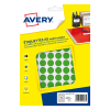Markeringspunkter Ø15mm grön | Avery PET15V | 960st 212716 - 1