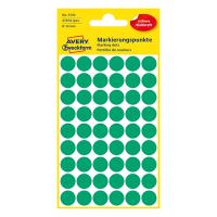 Avery Markeringspunkter 12mm Ø | grön | Avery 3143 | 270st 3143 212346