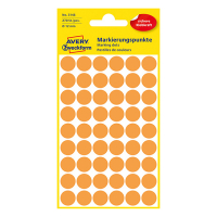 Avery Markeringspunkter 12mm Ø | ljusorange | Avery 3148 | 270st 3148 212354