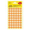 Markeringspunkter 12mm Ø | ljusorange | Avery 3148 | 270st