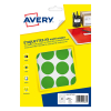 Markeringspunkter 30mm Ø | grön | Avery PET30V | 240st