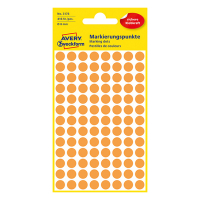 Avery Markeringspunkter 8mm Ø | ljusorange | Avery 3178 | 416st 3178 212334