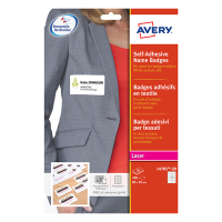 Avery Namnskyltsetiketter | 80 x 50mm | vit | ​​​​​​​Avery L4785-20 | 200st L4785-20 212592
