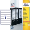 Pärmetiketter självhäftande 192 x 38mm | Avery L4760-25 | vit | 175st 212514 - 1