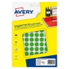 Avery PET15V Etiketter 15mm grön (960st) AV-PET15V 212716