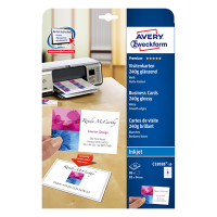 Avery Visitkort | 85 x 54mm | vit blank | Avery C32028-10 | 80st C32028-10 212786