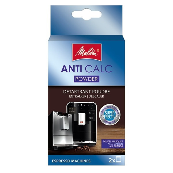 Avkalkningsmedel espressomaskin | Melitta Anti-Calc | 40gr x2  SME00005 - 1