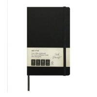 Anteckningsbok A5 linjerat | 192 ark | Büngers Creative Notebook 360138