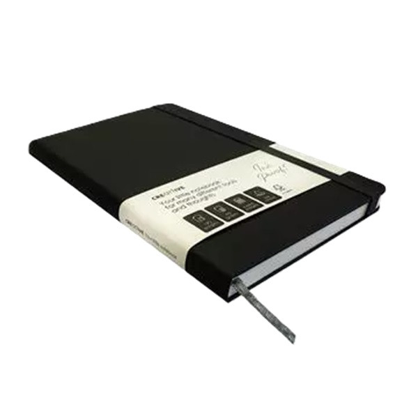 Anteckningsbok A5 linjerat | 192 ark | Büngers Creative Notebook 360138 - 2