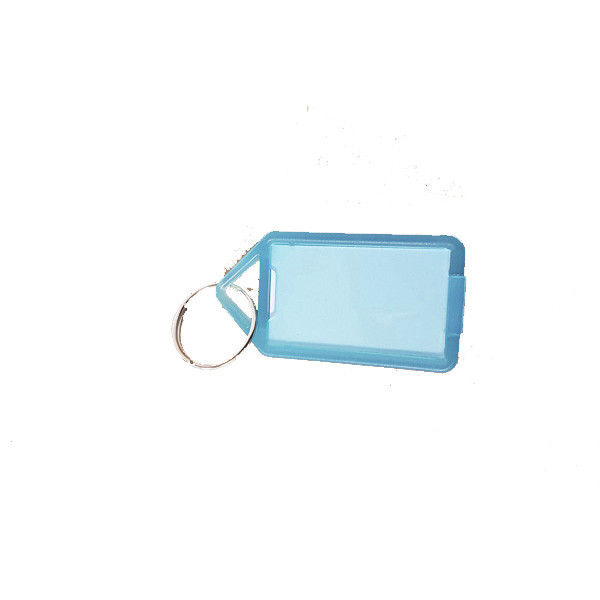 Büngers Nyckelbricka hårdplast (PP) | transparent blå | 1st 125022 360122 - 1