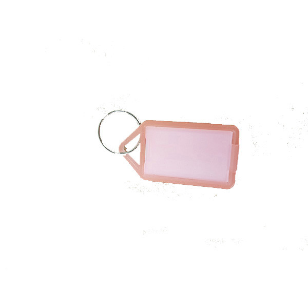 Büngers Nyckelbricka hårdplast (PP) | transparent orange | 1st 125023 360123 - 1