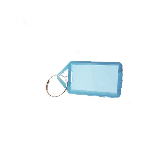 Büngers Nyckelbricka hårdplast (PP) transparent turkos | Büngers | 1st 125021 360121 - 1