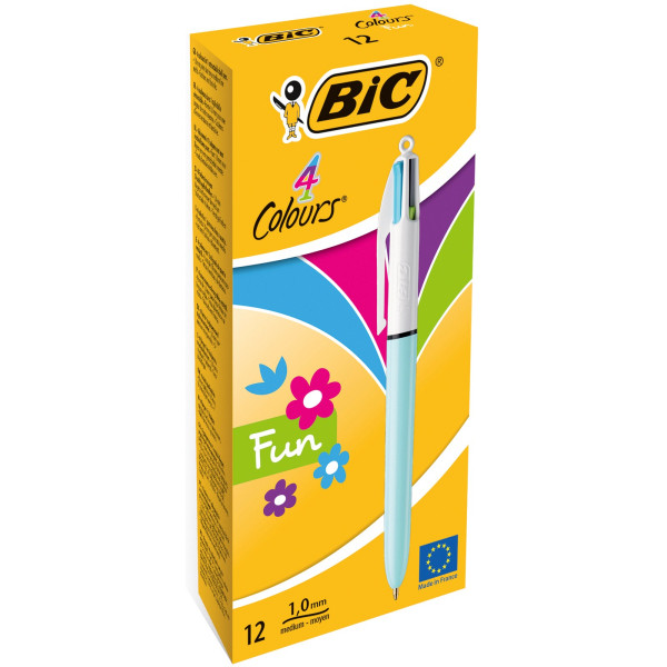 BIC Kulspetspenna | BIC 4 Colours Fun | pastell 887777 224662 - 2