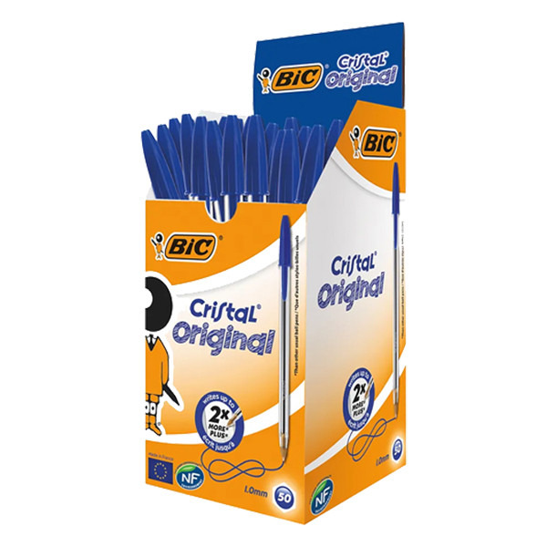 BIC Kulspetspenna | BIC Cristal Original | blå | 50st 8373609 224608 - 1