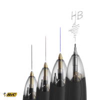 BIC Kulspetspenna 3+1HB | BIC 4 Colours Grip 942104 224665